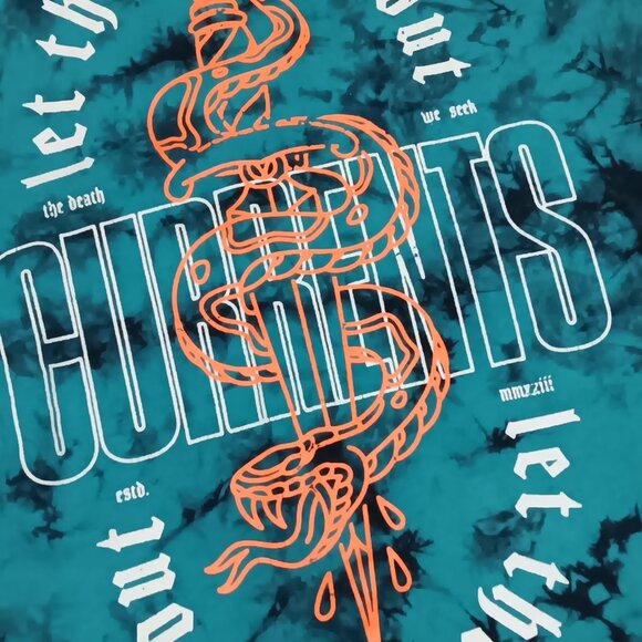 Currents Band 'Venom' Tie-Dye T-Shirt • Medium • Currents Official • Metal - Picture 5 of 8